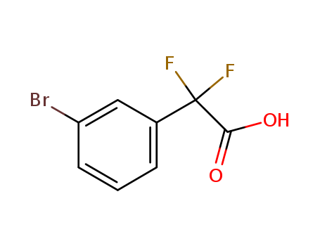 2-(3-bromophenyl)-2,2-difluoroacetic acid(885068-76-8)