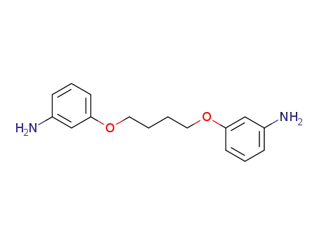 Molecular Structure of 5226-81-3 (Benzenamine,3,3'-[1,4-butanediylbis(oxy)]bis-)