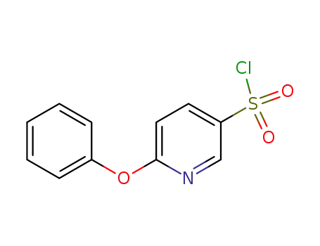 Molecular Structure of 368869-91-4 (6-PHENOXY-3-PYRIDINESULFONYL CHLORIDE)