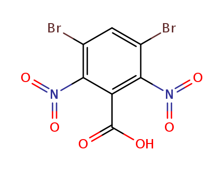 Benzoicacid, 3,5-dibromo-2,6-dinitro-
