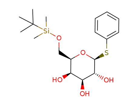 (2R,3R,4S,5R,6S)-2-(((tert-butyldimethylsilyl)oxy)methyl)-6-(phenylthio)tetrahydro-2H-pyran-3,4,5-triol