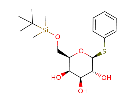 (2R,3R,4S,5R,6S)-2-(((tert-butyldimethylsilyl)oxy)methyl)-6-(phenylthio)tetrahydro-2H-pyran-3,4,5-triol