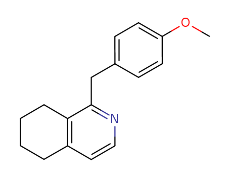 Isoquinoline, 5,6,7,8-tetrahydro-1-[(4-methoxyphenyl)methyl]-