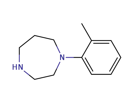 Molecular Structure of 326860-05-3 (1-(2-methylphenyl)-1,4-diazepane)