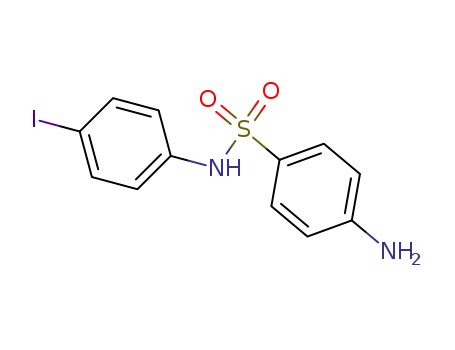 Molecular Structure of 6965-75-9 (4-AMINO-N-(4-IODO-PHENYL)-BENZENESULFONAMIDE)