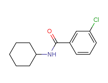 Molecular Structure of 62250-56-0 (3-Chloro-N-cyclohexylbenzaMide, 97%)