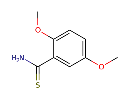 Molecular Structure of 351065-79-7 (2,5-DIMETHOXY-THIOBENZAMIDE)