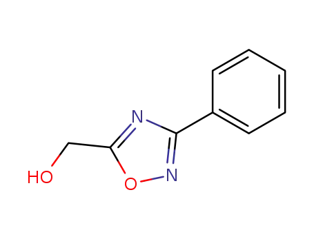 Molecular Structure of 5543-33-9 ((3-phenyl-1,2,4-oxadiazol-5-yl)methanol)