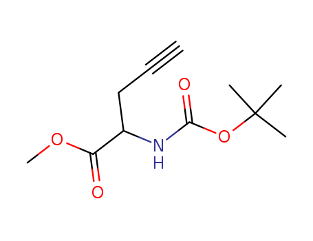 4-Pentynoicacid,2-[[(1,1-dimethylethoxy)carbonyl]amino]-,methylester(173306-82-6)