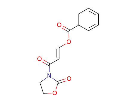 2-Oxazolidinone, 3-[(2E)-3-(benzoyloxy)-1-oxo-2-propenyl]-