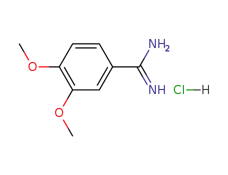 Molecular Structure of 51488-33-6 (3,4-DIMETHOXY-BENZAMIDINE HCL)