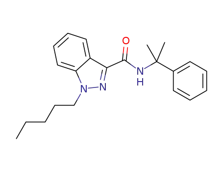 Molecular Structure of 1400742-15-5 (Cumyl-PINACA)