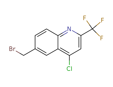6-(Bromomethyl)-4-chloro-2-(trifluoromethyl)-quinoline