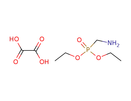 Molecular Structure of 117196-73-3 (DIETHYL(AMINOMETHYL)PHOSPHONATE OXALATE SALT)