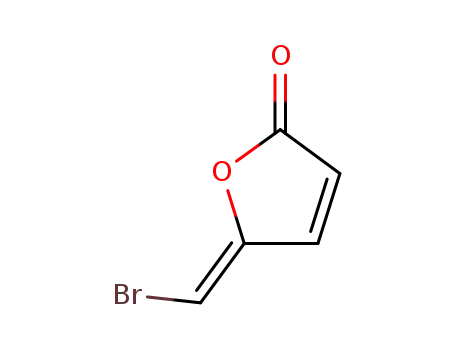 Molecular Structure of 360783-23-9 (2(5H)-Furanone, 5-(bromomethylene)-, (5Z)-)