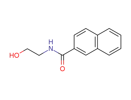 Molecular Structure of 78139-77-2 (N-(2-hydroxyethyl)-2-naphthamide)