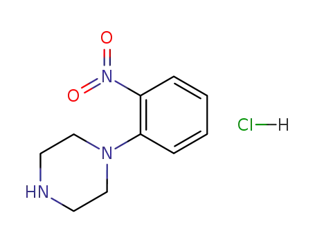 Molecular Structure of 6270-12-8 (1-(2-NITROPHENYL)PIPERAZINE HYDROCHLORIDE)