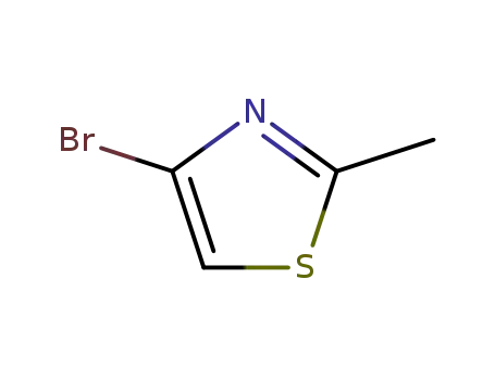 Molecular Structure of 298694-30-1 (4-BROMO-2-METHYLTHIAZOLE)