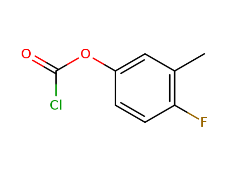 4-Fluoro-3-methylphenylcarbonochloridate