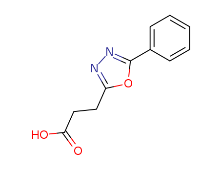 1,3,4-Oxadiazole-2-propanoicacid, 5-phenyl-