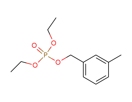 Molecular Structure of 7145-06-4 (diethyl 3-methylbenzyl phosphate)
