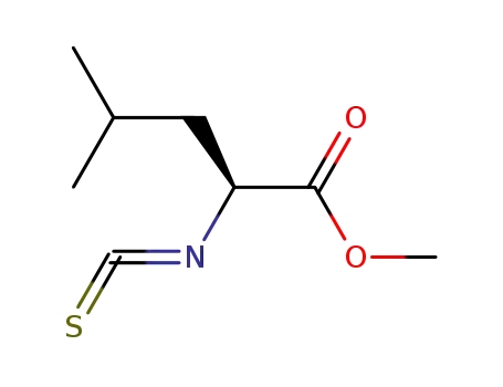 Molecular Structure of 206761-74-2 ((2S)-2-isothiocyanato-4-methyl-Pentanoic acid methyl ester)