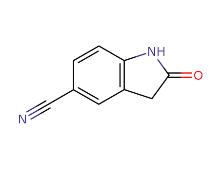 Molecular Structure of 61394-50-1 (5-CYANOOXINDOLE)