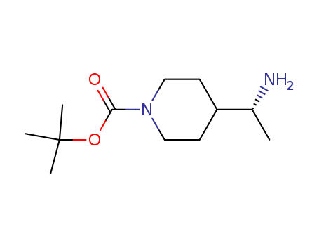 1036027-86-7,(R)-tert-butyl 4-(1-aminoethyl)piperidine-1-carboxylate,(R)-tert-butyl 4-(1-aminoethyl)piperidine-1-carboxylate;tert-butyl 4-[(1R)-1-aminoethyl]piperidine-1-carboxylate;tert-butyl (R)-4-(1-aminoethyl)piperidine-1-carboxylate