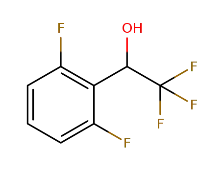 Molecular Structure of 878204-73-0 (Benzenemethanol, 2,6-difluoro-a-(trifluoromethyl)-)