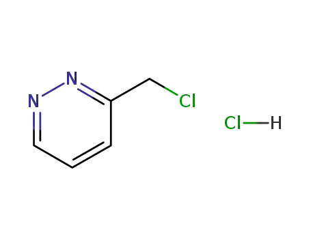 Molecular Structure of 27349-66-2 (3-(ChloroMethyl)pyridazine hydrochloride)