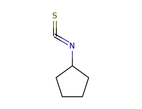 Molecular Structure of 33522-03-1 (CYCLOPENTYL ISOTHIOCYANATE)