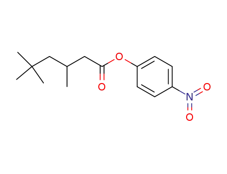 Molecular Structure of 935680-96-9 (4-Nitrophenyl 3,5,5-trimethylhexanoate)