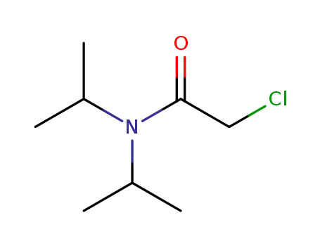 Molecular Structure of 7403-66-9 (N,N-Diisopropylchloroacetamide)