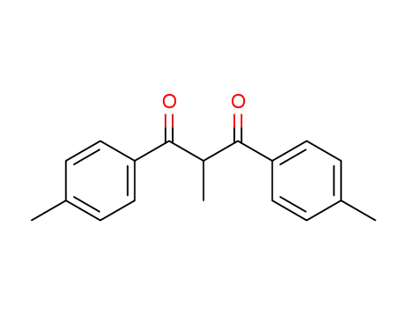 Molecular Structure of 27450-45-9 (1,3-Propanedione, 2-methyl-1,3-bis(4-methylphenyl)-)
