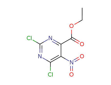 ETHYL 2,6-DICHLORO-5-NITROPYRIMIDINE-4-CARBOXYLATE