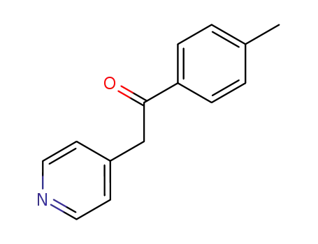 Molecular Structure of 100866-13-5 (2-PYRIDIN-4-YL-1-P-TOLYL-ETHANONE)