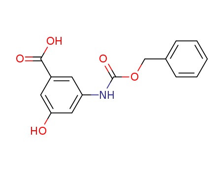 Benzoicacid, 3-hydroxy-5-[[(phenylmethoxy)carbonyl]amino]-