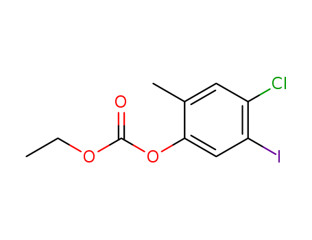 Carbonicacid, 4-chloro-5-iodo-2-methylphenyl ethyl ester
