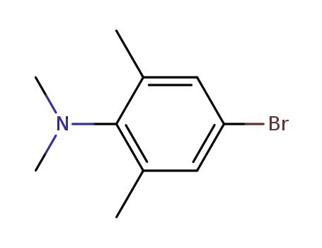 Molecular Structure of 50638-54-5 (N1,N1,2,6-TETRAMETHYL-4-BROMOANILINE)