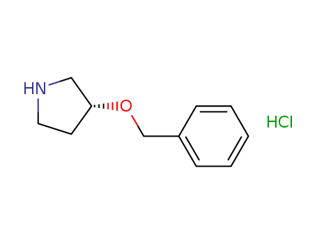 Pyrrolidine, 3-(phenylmethoxy)-,hydrochloride (1:1), (3R)-