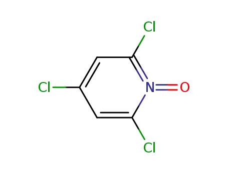Molecular Structure of 98027-87-3 (Pyridine, 2,4,6-trichloro-, 1-oxide)