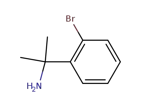 Molecular Structure of 173026-23-8 (1-(2-Bromophenyl)-1-methylethylamine)