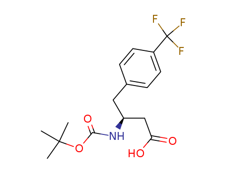 Boc-(S)-3-amino-4-(4-trifluoromethylphenyl)-butyric acid