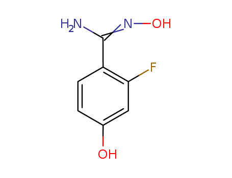 2-Fluoro-N,4-dihydroxybenzenecarboximidamide