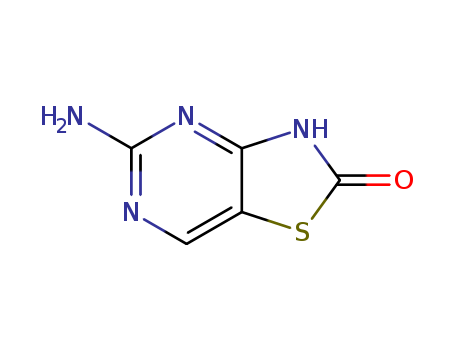 Thiazolo[4,5-d]pyrimidin-2(3H)-one, 5-amino-