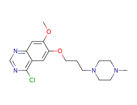 Quinazoline, 4-chloro-7-methoxy-6-[3-(4-methyl-1-piperazinyl)propoxy]-