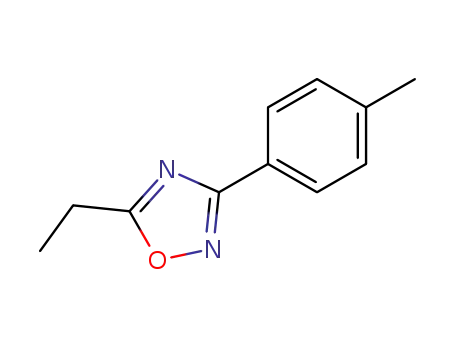 Molecular Structure of 81386-31-4 (5-ethyl-3-p-tolyl-1,2,4-oxadiazole)