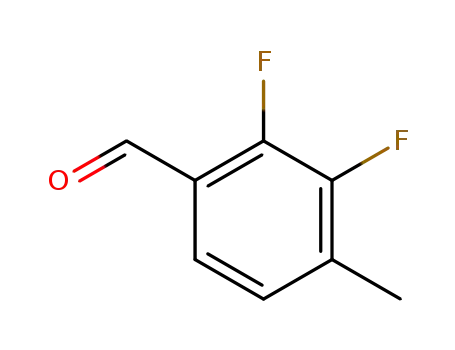 Molecular Structure of 245536-50-9 (2,3-DIFLUORO-4-METHYLBENZALDEHYDE)