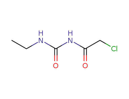 Molecular Structure of 4791-24-6 (1-(2-CHLORO-ACETYL)-3-ETHYL-UREA)