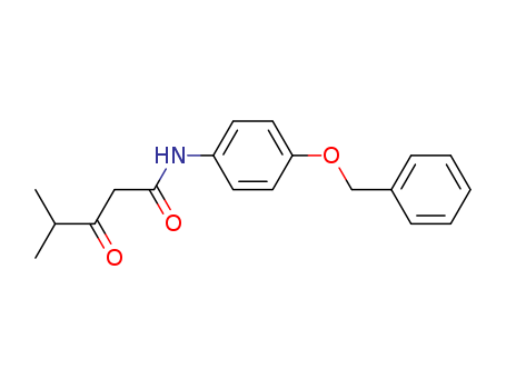 N-4-BENZYLOXYPHENYL ISOBUTYRYLACETAMIDE